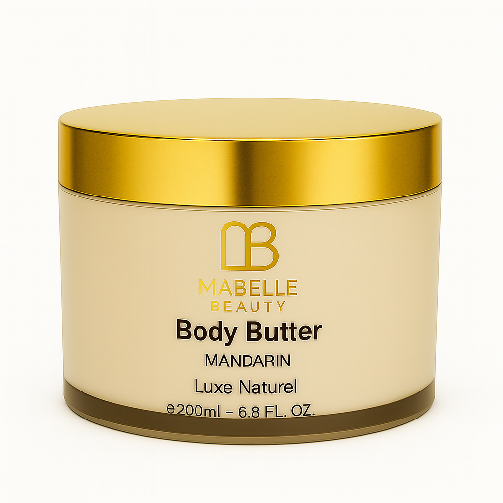 Body Butter Mandarin - Luxe Naturel - Soothing and Restoring