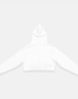 W Arches Crop Hoodie - White